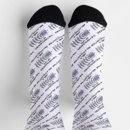 Die Frequenzen des Lebens sind eine relative Angel Socken