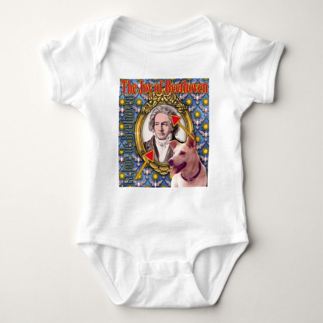 Die Freude am Beethoven Baby Bodysuit Baby Strampler (Vorderseite)