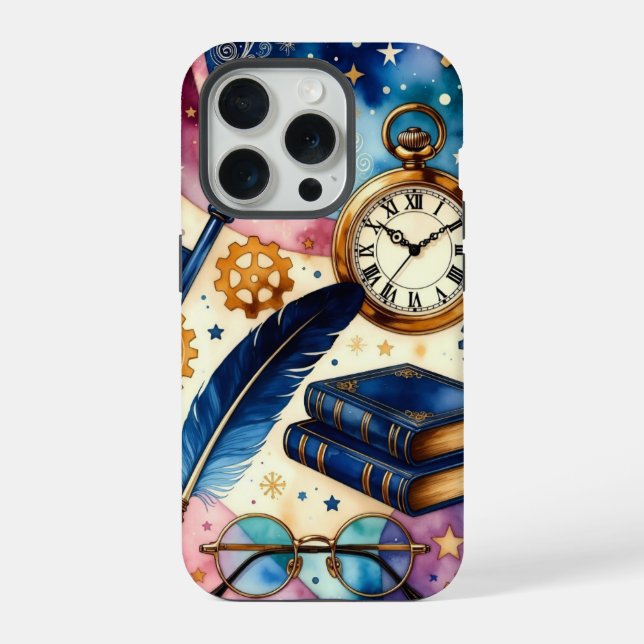 Die Freude am Lesen iPhone Hülle (Rückseite)