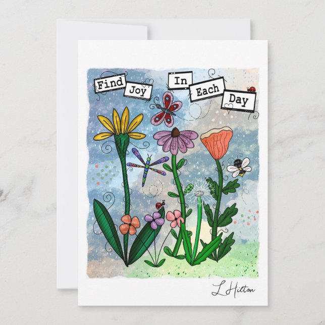Die Freude am Tag | Art Card (Vorderseite)