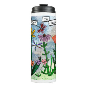 Die Freude am Tag Thermosbecher