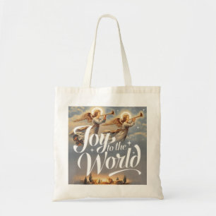 Die Freude am Weihnachtsdesign der Welt Tragetasche