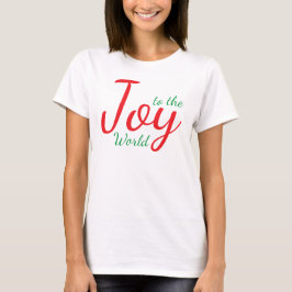 Die Freude am Weihnachtsfest der Welt - T - Shirt