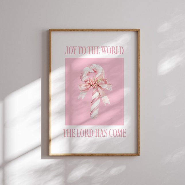 Die Freude am Weihnachtsgebäck der Candy Cane Poster (Von Creator hochgeladen)