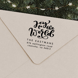 Die Freude an der Briefmarke des selbst klebenden Gummistempel