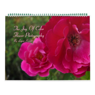 Die Freude an der Farbblumenfotografie Kalender