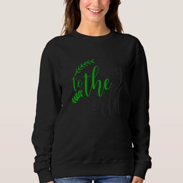 Die Freude an der Welt Christlich Sweatshirt (Vorderseite)