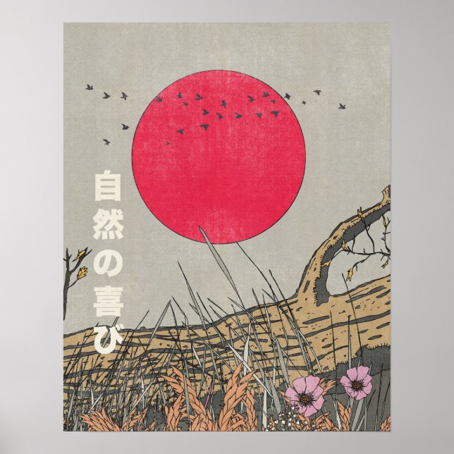 Die Freude der Natur Poster (Vorne)