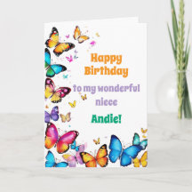 Die Freude der Schmetterlinge Alles Gute zum Gebur