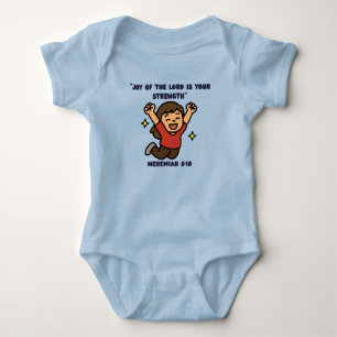 Die Freude des Herrn - Bibelvers Baby Strampler