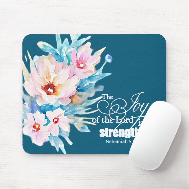 Die Freude des Herrn floral Mousepad (Mit Mouse)