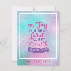 Die Freude des Herrn ist meine Stärke Personalisie
