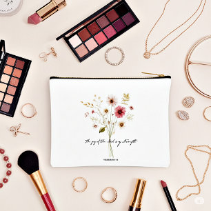 Die Freude des Herrn minimalistisches florales Mon Zubehörtasche