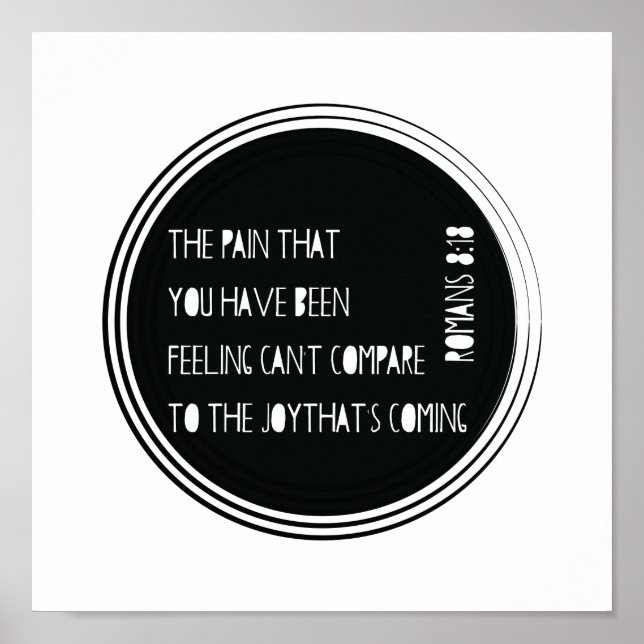 Die Freude, die die Römer kommen, um 8.18 Uhr Poster (Vorne)