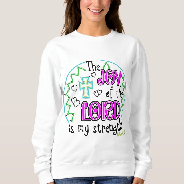 Die Freude Lord Womans an Sweatshirt (Vorderseite)