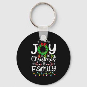 Die Freude Weihnachten ist Familie Matching Xmas M Schlüsselanhänger