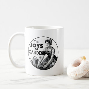 Die Freuden der Gartenarbeit Kaffeetasse