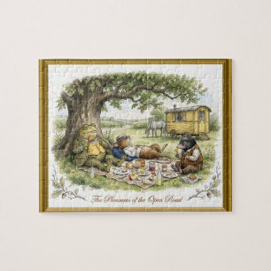 Die Freuden der offenen Straße Wind in den Weiden Puzzle
