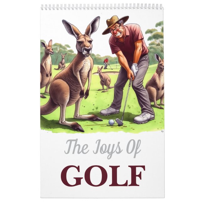 Die Freuden des Golf - Kalender (Titelbild)