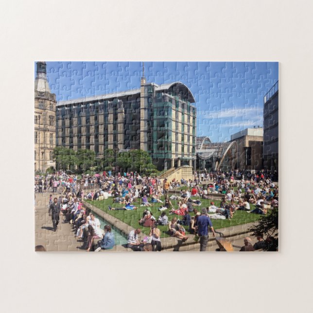 Die Friedengärten von Sheffield Puzzle (Horizontal)