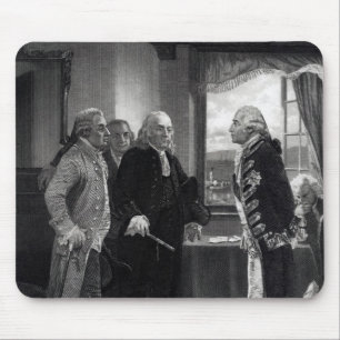 Die Friedenskonferenz auf Staten Island Mousepad