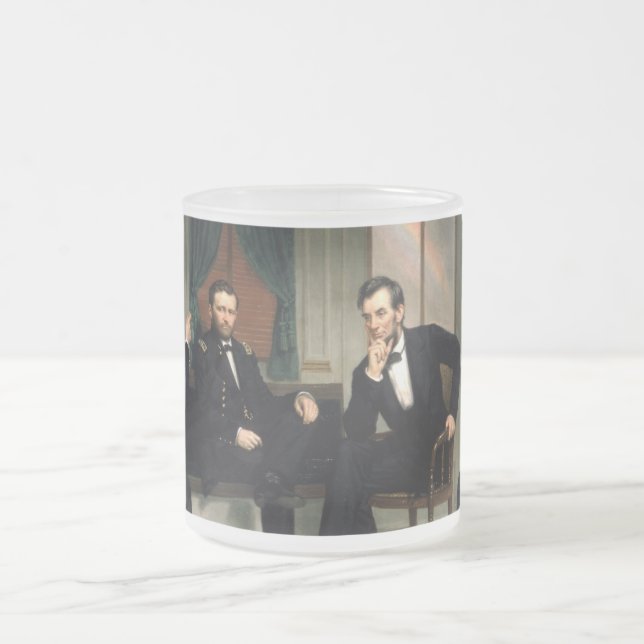 Die Friedensstifter mit Abraham Lincoln Mattglastasse (Mittel)