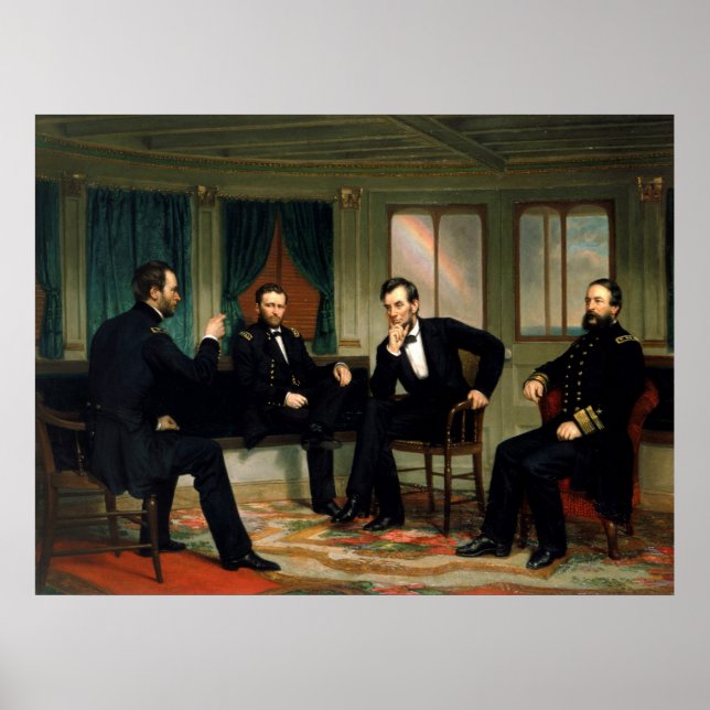 Die Friedensstifter von George Peter Alexander Hea Poster (Vorne)