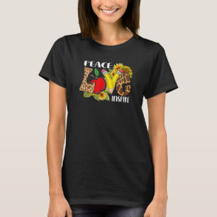 Die friedliche Liebe Inspirierte Niedliche Sonnenb T-Shirt