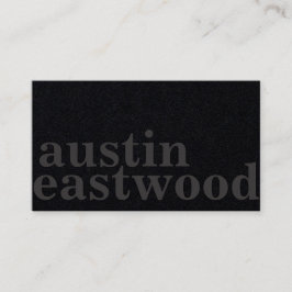 Die Friseur-Schnitt-Karte - ganz Schwarzes alles Visitenkarte