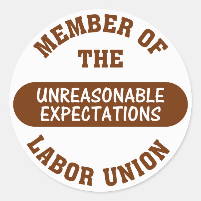 Die Frist für dieses Projekt ist völlig unangemess Runder Aufkleber (Vorderseite)