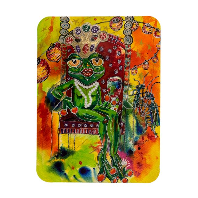 Die Froschkönigin Magnet (Vertikal)