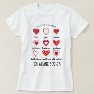Die Frucht des Geistes, der Liebe, der Freude, des T-Shirt