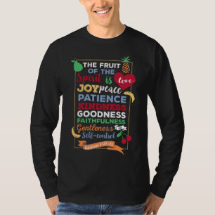Die Frucht des Geistes Galatians 5 22 23 T-Shirt