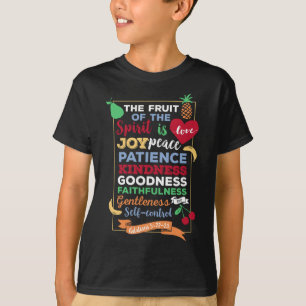 Die Frucht des Geistes Galatians 5 22 23 T-Shirt