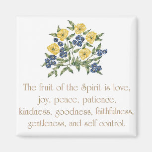 Die Frucht des Geistes ist Magnet