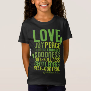 Die Frucht des Geistes spendet Christliche Bibel V T-Shirt