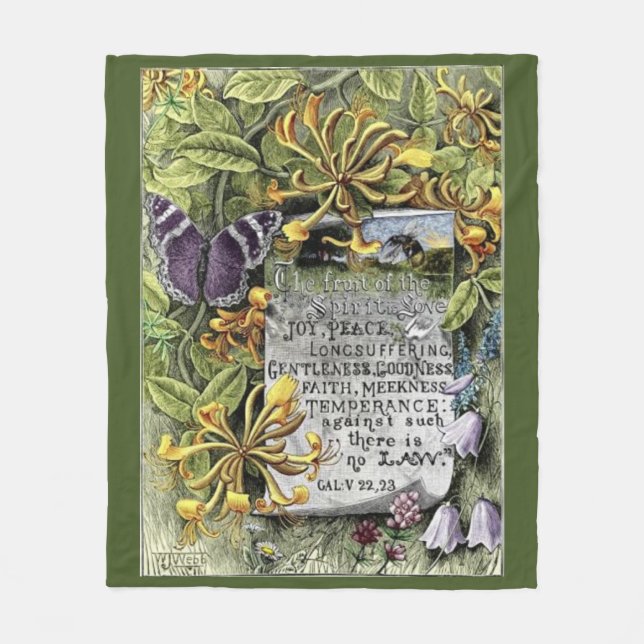 Die Frucht des Spirit Fleece Blanket (Vorderseite)