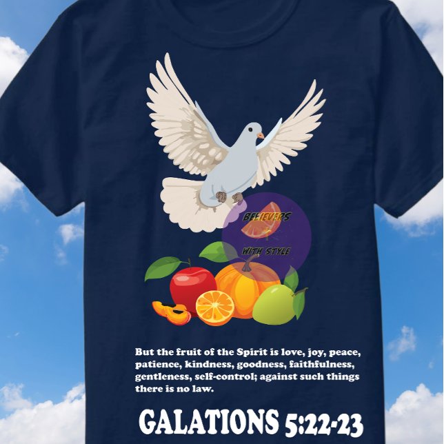 Die Früchte des Geistes - Bibel T-Shirt (Von Creator hochgeladen)