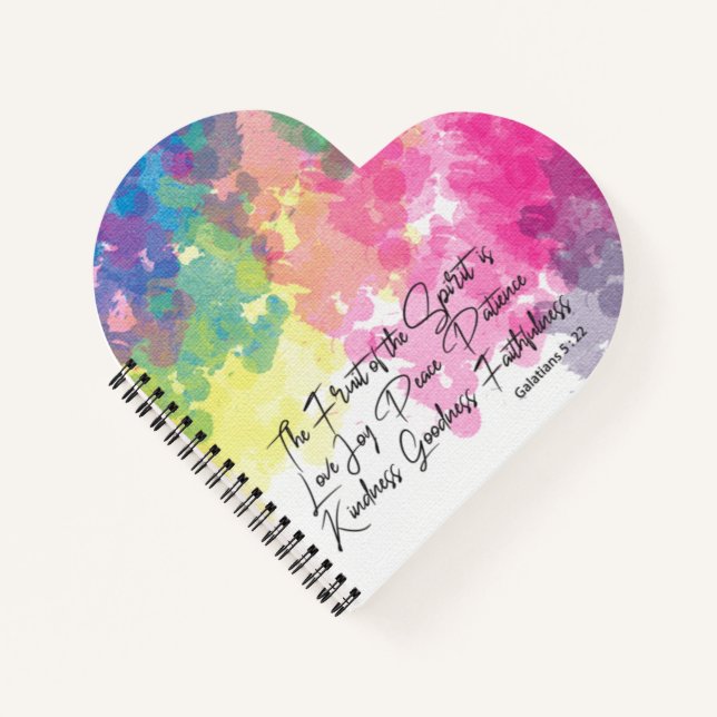 Die Früchte des Geistes - Galaten 5 Notizbuch (Vorderseite)