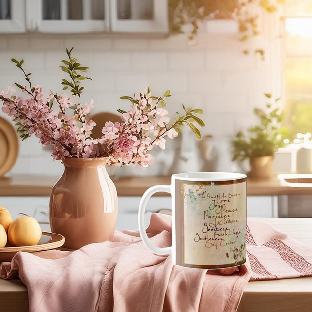 Die Früchte des Geistes Kaffeetasse (Von Creator hochgeladen)