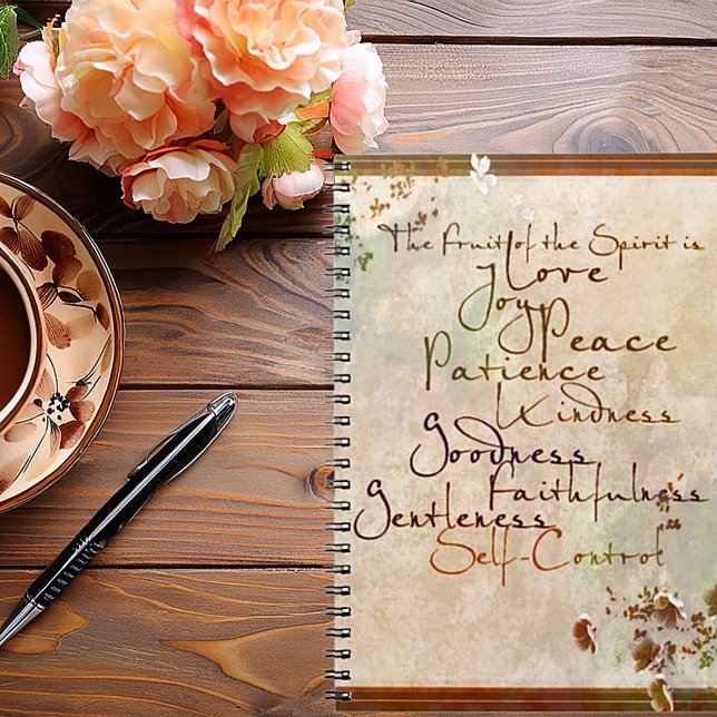 Die Früchte des Geistes Notizblock (Von Creator hochgeladen)
