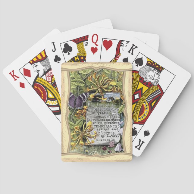 Die Früchte des Geistes Spielkarten (Rückseite)