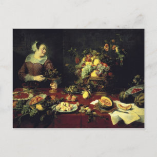 Die Fruchtschale Postkarte