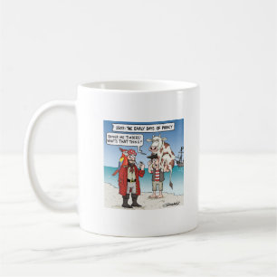 Die frühen Tage der Piraterie Kaffeetasse