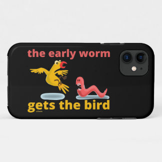 DIE FRÜHEN WORTE ERHALTEN EIN lustiges BIRD-Zitat Case-Mate iPhone Hülle