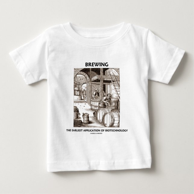 Die früheste Anwendung der Biotechnologie Baby T-shirt (Vorderseite)