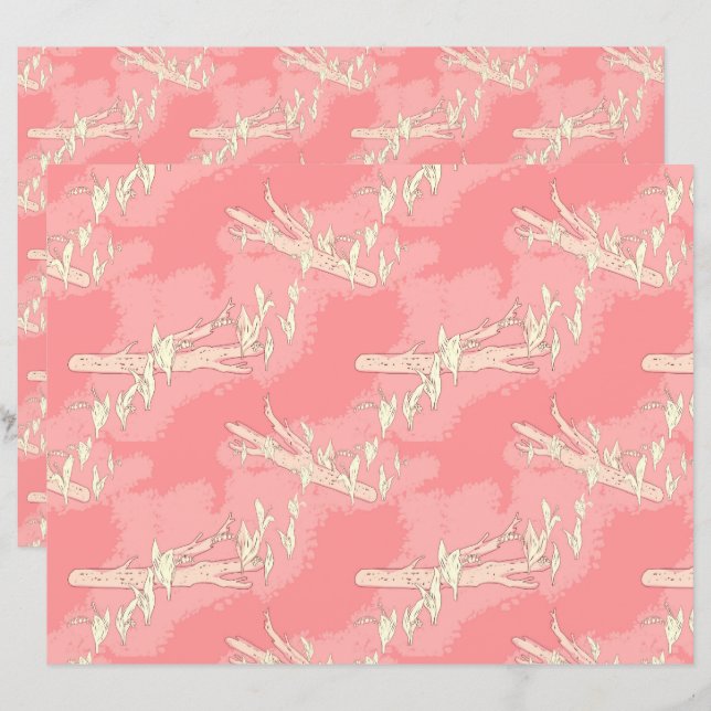 Die Frühlingsblumen der Lily-of-the-Tal rosa (Vorne/Hinten)