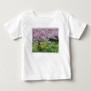 Die Frühlingszeit im Garten von Claude Monet Baby T-shirt