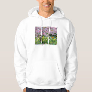 Die Frühlingszeit im Garten von Claude Monet Hoodie