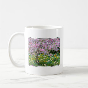 Die Frühlingszeit im Garten von Claude Monet Kaffeetasse